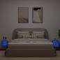 Preview: TV-Wandschränke mit LED-Leuchten 2 Stk. Betongrau 30x28,5x30 cm