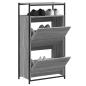 Preview: ARDEBO.de - Schuhschrank Sonoma-Grau