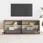 Preview: TV-Schrank Sonoma-Eiche 120,5x40x46 cm Holzwerkstoff und Metall