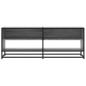 Preview: TV-Schrank Grau Sonoma 120,5x40x46 cm Holzwerkstoff und Metall