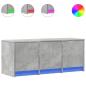 Preview: TV-Schrank LED Betongrau 97x34x40 Holzwerkstoff