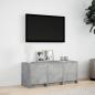 Preview: TV-Schrank LED Betongrau 97x34x40 Holzwerkstoff