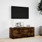 Preview: TV-Schrank LED Räuchereiche 97x34x40 cm Holzwerkstoff