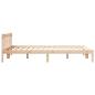 Preview: Massivholzbett Extra Lang ohne Matratze 160x220 Kiefernholz