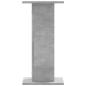 Preview: Lautsprecherständer 2 Stk. Betongrau 30x30x60 cm Holzwerkstoff