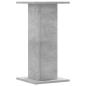 Preview: Lautsprecherständer 2 Stk. Betongrau 30x30x60 cm Holzwerkstoff