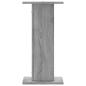 Preview: Lautsprecherständer 2 Stk. Grau Sonoma 30x30x60cm Holzwerkstoff