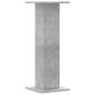 Preview: Lautsprecherständer 2 Stk. Betongrau 30x30x80 cm Holzwerkstoff