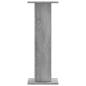 Preview: Lautsprecherständer 2 Stk. Grau Sonoma 30x30x80cm Holzwerkstoff