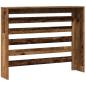 Preview: Heizkörperverkleidung Altholz-Optik 104x20x82 cm Holzwerkstoff