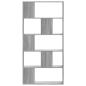 Preview: Bücherregal 5 Böden Grau Sonoma 80,5x23,5x162,5 Holzwerkstoff