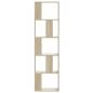 Preview: Bücherregal 5 Böden Sonoma-Eiche 45x23,5x162,5 cm Holzwerkstoff