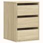 Preview: Kommode Sonoma-Eiche 40x41x58 cm Holzwerkstoff
