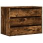 Preview: Kommode Räuchereiche 80x41x58 cm Holzwerkstoff