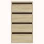 Preview: Kommode Sonoma-Eiche 40x41x76 cm Holzwerkstoff