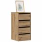 Preview: Kommode Artisan-Eiche 40x41x76 cm Holzwerkstoff
