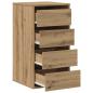 Preview: Kommode Artisan-Eiche 40x41x76 cm Holzwerkstoff
