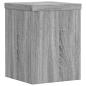 Preview: Pflanzenständer 2 Stk. Grau Sonoma 15x15x20 cm Holzwerkstoff