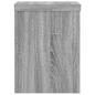 Preview: Pflanzenständer 2 Stk. Grau Sonoma 15x15x20 cm Holzwerkstoff