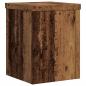 Preview: Pflanzenständer 2 Stk. Altholz-Optik 15x15x20 cm Holzwerkstoff
