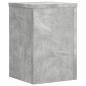 Preview: Pflanzenständer 2 Stk. Betongrau 25x25x35 cm Holzwerkstoff
