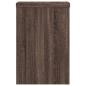 Preview: Pflanzenständer 2 Stk. Braun Eiche 25x25x35 cm Holzwerkstoff