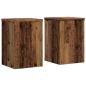 Preview: Pflanzenständer 2 Stk. Altholz-Optik 25x25x35 cm Holzwerkstoff