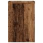 Preview: Pflanzenständer 2 Stk. Altholz-Optik 25x25x35 cm Holzwerkstoff