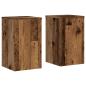 Preview: Pflanzenständer 2 Stk. Altholz-Optik 30x30x50 cm Holzwerkstoff