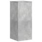 Preview: Pflanzenständer 2 Stk. Betongrau 30x30x70 cm Holzwerkstoff