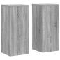 Preview: Pflanzenständer 2 Stk. Grau Sonoma 30x30x70 cm Holzwerkstoff