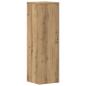 Preview: Pflanzenständer 2 Stk. Artisan-Eiche 25x25x80 cm Holzwerkstoff