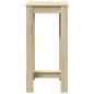 Preview: Bartisch Sonoma-Eiche 51x50x103,5 cm Holzwerkstoff