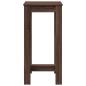 Preview: Bartisch Braun Eichen-Optik 51x50x103,5 cm Holzwerkstoff