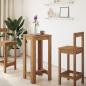 Preview: Bartisch Artisan-Eiche 51x50x103,5 cm Holzwerkstoff
