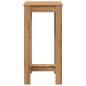 Preview: Bartisch Artisan-Eiche 51x50x103,5 cm Holzwerkstoff