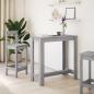 Preview: Bartisch Grau Sonoma 102x50x103,5 cm Holzwerkstoff