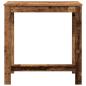 Preview: Bartisch Altholz-Optik 102x50x103,5 cm Holzwerkstoff