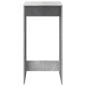 Preview: Bartisch Betongrau 51x50x103,5 cm Holzwerkstoff