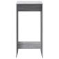 Preview: Bartisch Grau Sonoma 51x50x103,5 cm Holzwerkstoff