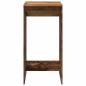 Preview: Bartisch Altholz-Optik 51x50x103,5 cm Holzwerkstoff