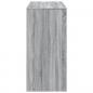 Preview: Bartisch Grau Sonoma 102x50x103,5 cm Holzwerkstoff
