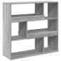 Preview: Bücherregal/Raumteiler Grau Sonoma 100x33x94,5 cm