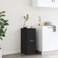 Preview: Apothekerschrank Schwarz 30x41x77,5 cm Holzwerkstoff