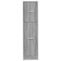 Preview: Apothekerschrank Grau Sonoma 30x41x118 cm Holzwerkstoff