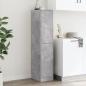 Preview: Apothekerschrank Betongrau 30x41x144,5 cm Holzwerkstoff
