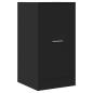 Preview: Apothekerschrank Schwarz 40x41x77,5 cm Holzwerkstoff