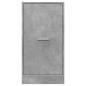 Preview: Apothekerschrank Betongrau 40x41x77,5 cm Holzwerkstoff