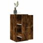 Preview: ARDEBO.de - Apothekerschrank Räuchereiche 40x41x77,5 cm Holzwerkstoff