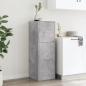Preview: Apothekerschrank Betongrau 40x41x118 cm Holzwerkstoff
